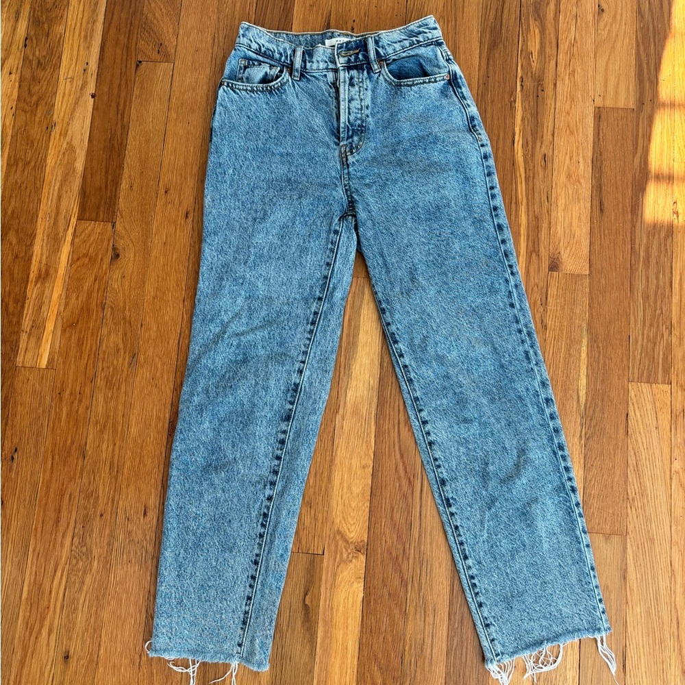 High rise straight pacsun jeans